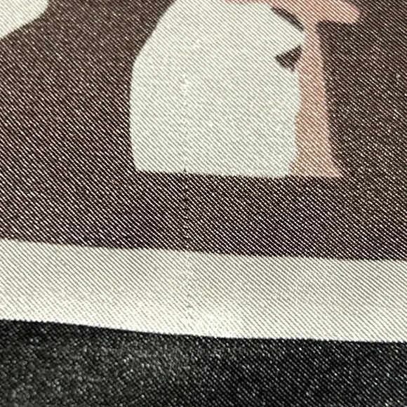 RW & CO dress, halter ,sateen,shiny ,empire waist ,size  10 .Black floral artsy. - Picture 13 of 17